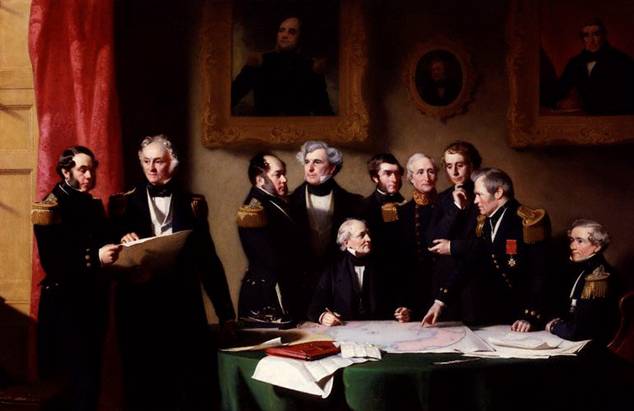 The Arctic Council,  1851 (Stephen Pearce)   (1819-1904)  National Portrait Gallery,  London, NPG 1208